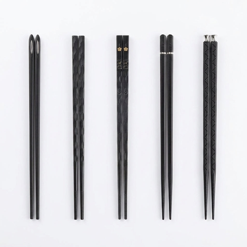 Five chopstick handle styles