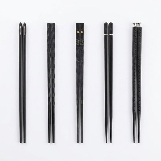 Five chopstick handle styles