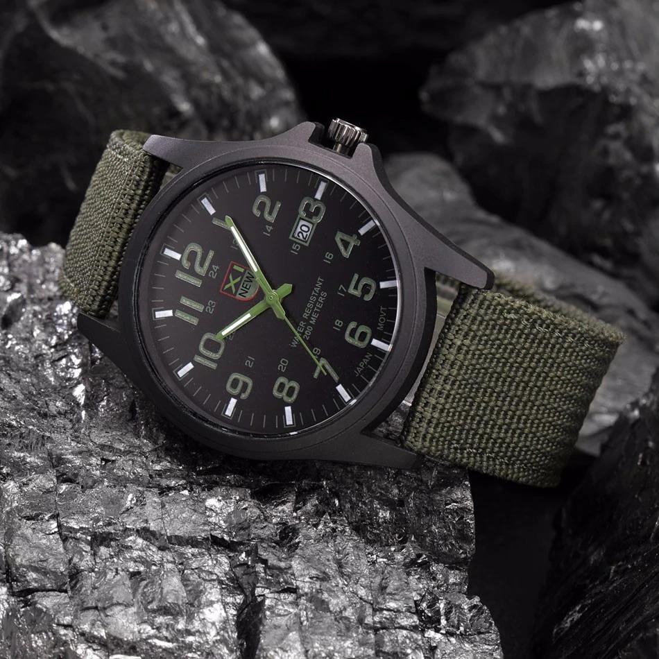 Rugged waterproof outdoor sport watch