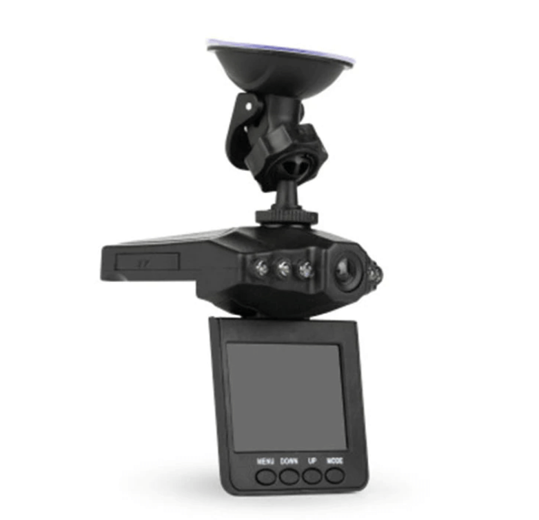 Dash cam with open display