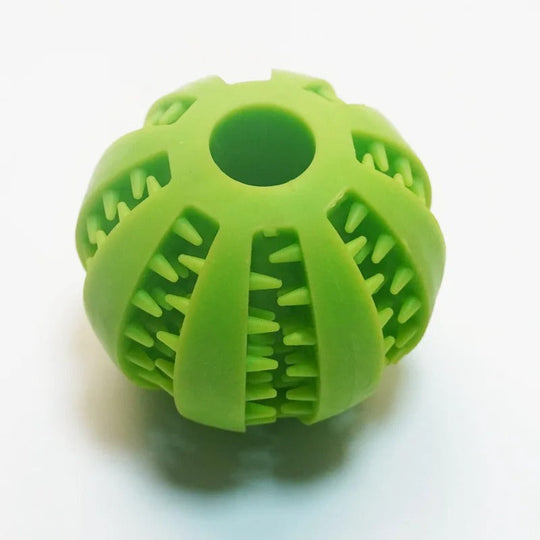 Interactive Treat Dispensing Chew Ball for Dental Care