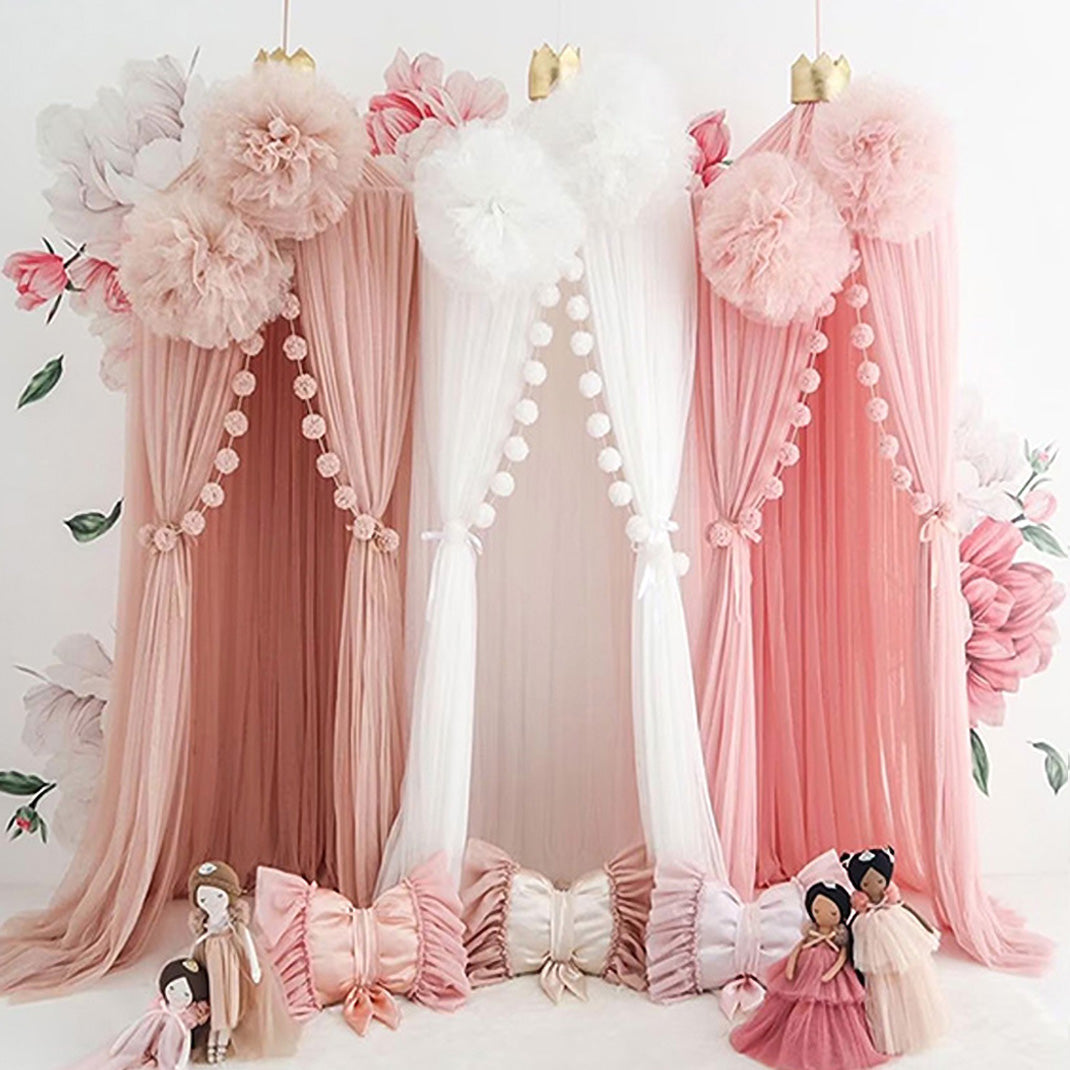 Princess bed canopy styled