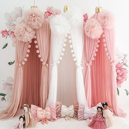 Princess bed canopy styled