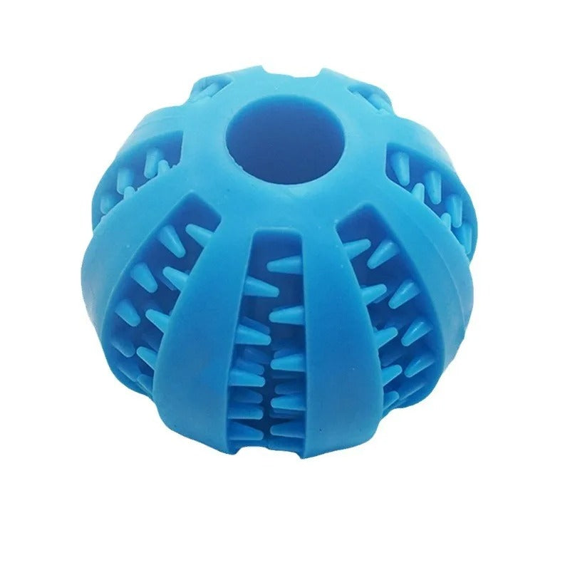 Interactive Treat Dispensing Chew Ball for Dental Care