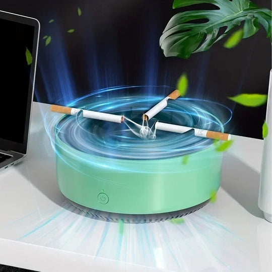 Smart Smokeless Ashtray Air Purifier for Home and Office Desktops