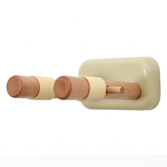 Solid Wood Wall Mounted Guitar Hanger Holder for Home and Studio Display