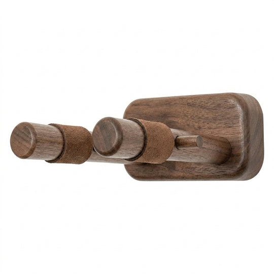 Solid Wood Wall Mounted Guitar Hanger Holder for Home and Studio Display