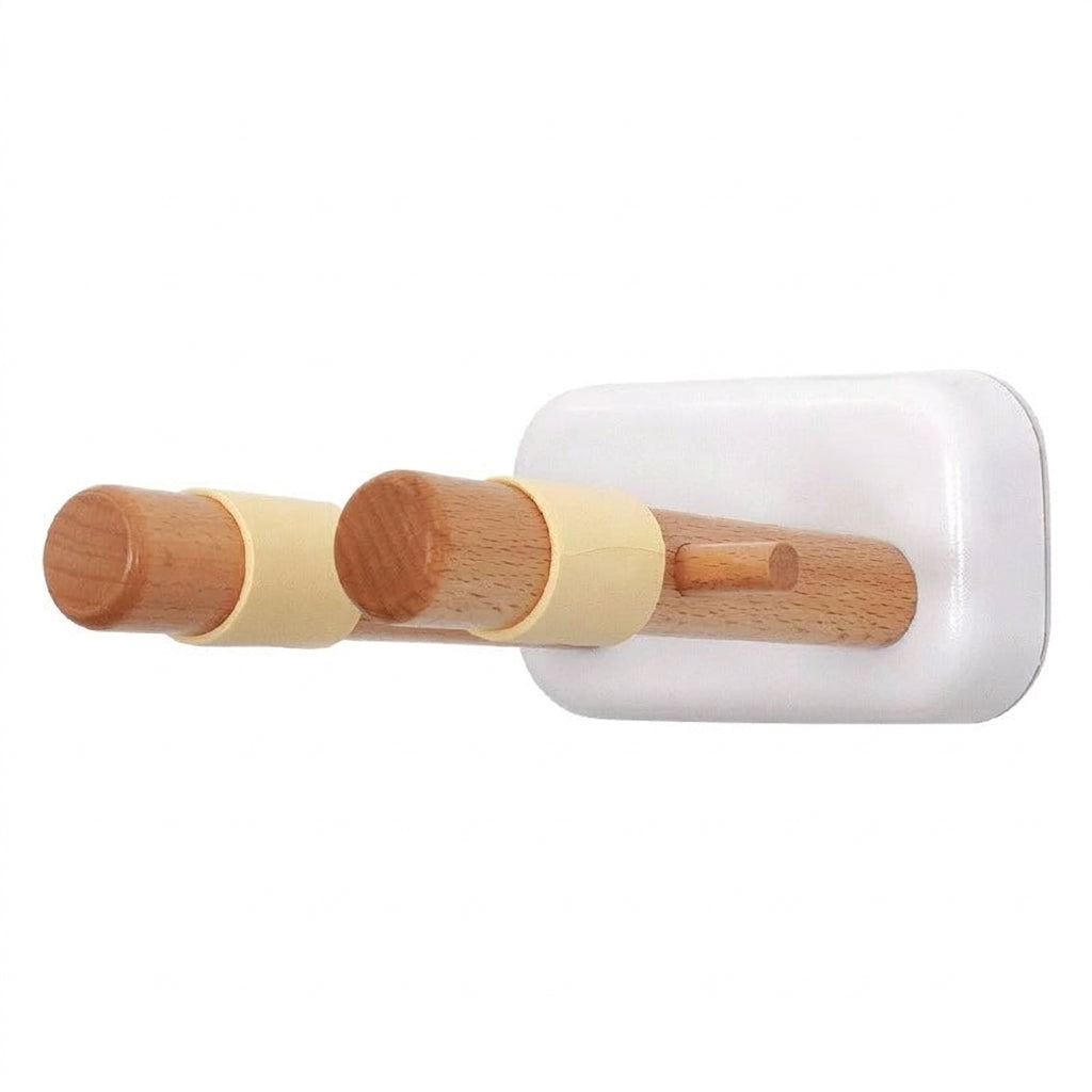 Solid Wood Wall Mounted Guitar Hanger Holder for Home and Studio Display