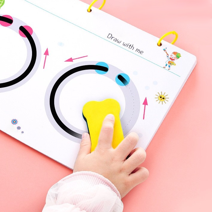 Reusable Magical Tracing Workbook Set for Early Writing Practice