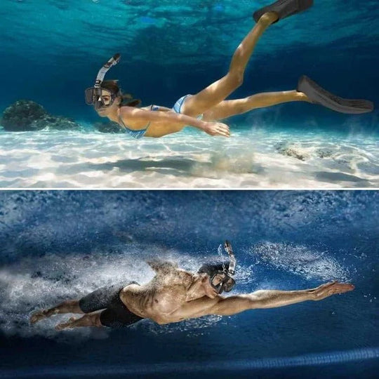 Snorkeling underwater lifestyle
