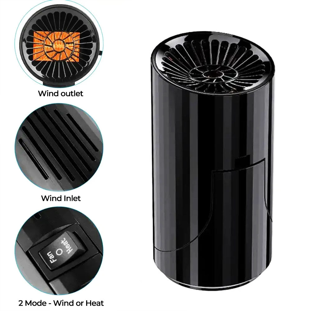 Car defroster heater warming windshield