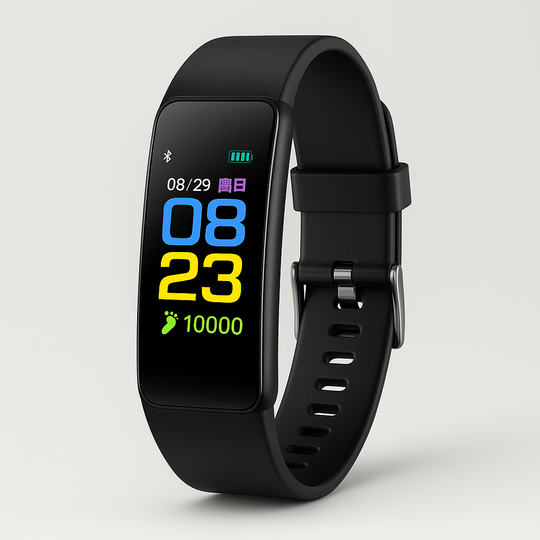 Easy-to-Read Senior Smartwatch with Heart Rate and Activity Tracking