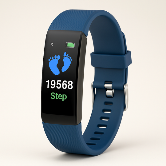 Easy-to-Read Senior Smartwatch with Heart Rate and Activity Tracking