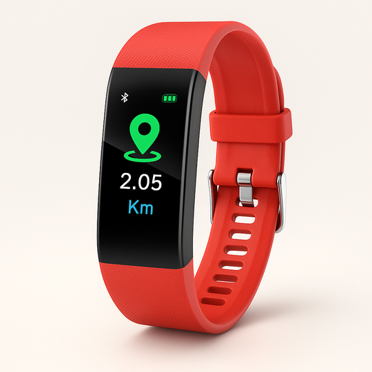Easy-to-Read Senior Smartwatch with Heart Rate and Activity Tracking