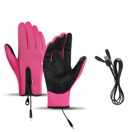 Anti-Slip Touchscreen Heated Winter Gloves for Outdoor Adventures
