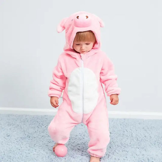Baby Pink Pig onesie costume
