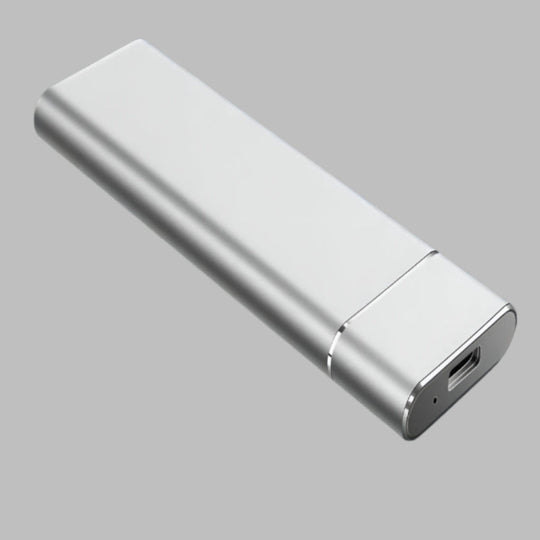 Compact Aluminium Portable SSD External Hard Drive