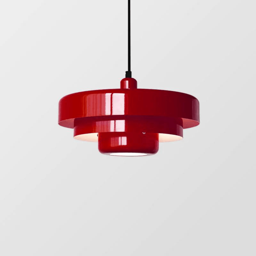 Retro Layered Macaron Pendant Light for Living Room Decor
