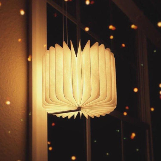 Book lamp as a mood light