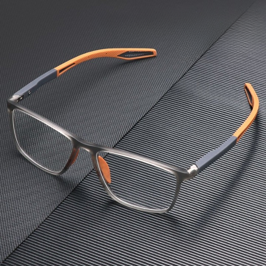 Lightweight Two-Tone Rectangular Reading Glasses for Everyday Clarity