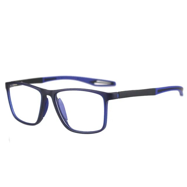 Lightweight Two-Tone Rectangular Reading Glasses for Everyday Clarity