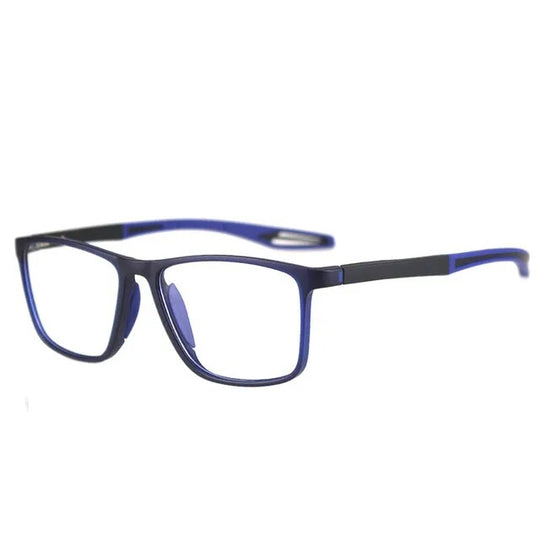 Lightweight Two-Tone Rectangular Reading Glasses for Everyday Clarity
