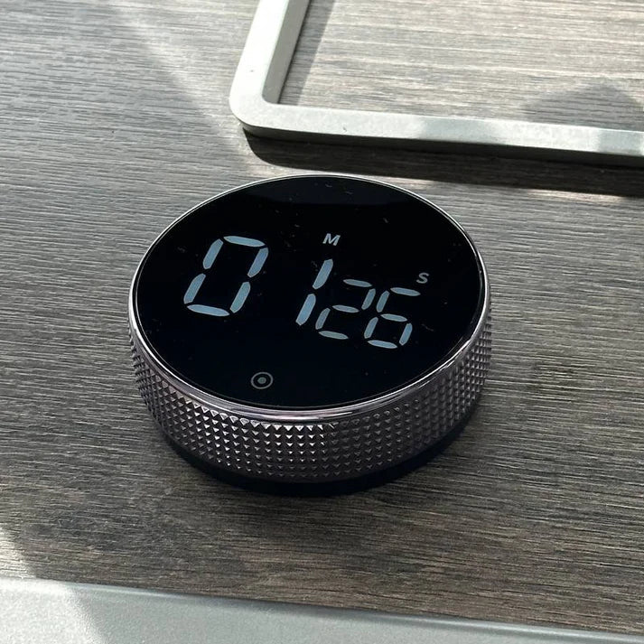 Magnetic Rotary Digital Timer for Focused Work and Study