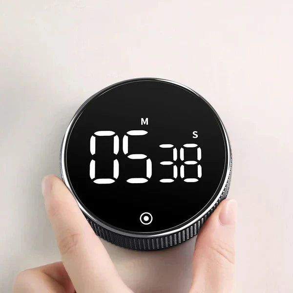 Magnetic Rotary Digital Timer for Focused Work and Study
