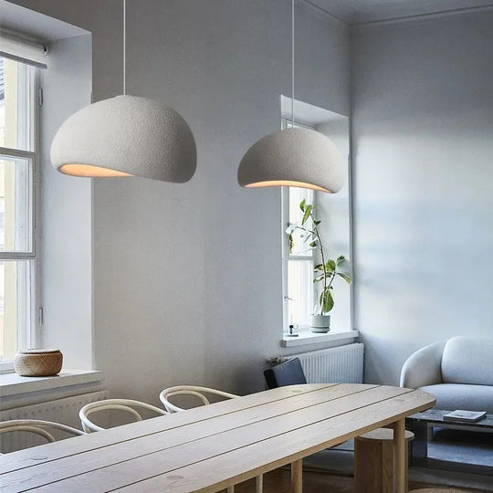 Dome pendant lamp warm glow