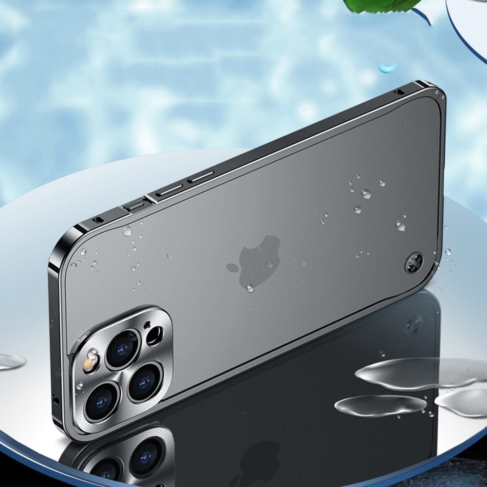 Slim Aluminum Metal Bumper Protective Phone Case for iPhone