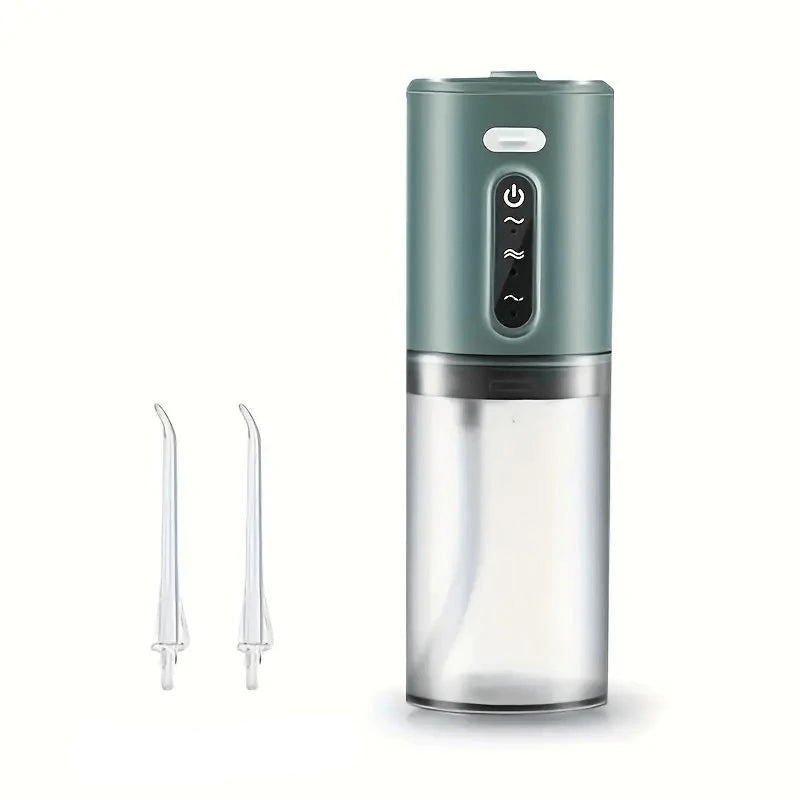 Green cordless water flosser