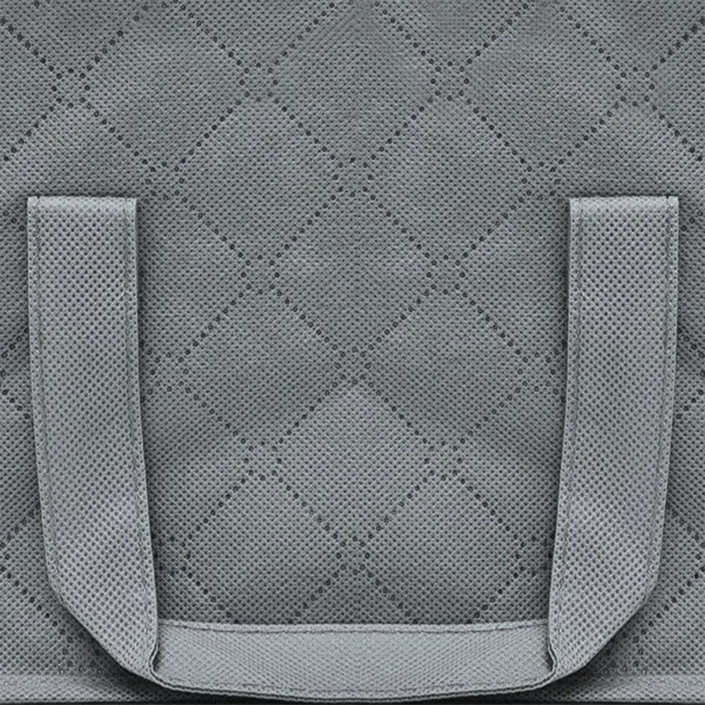 Storage bag reinforced carry handles