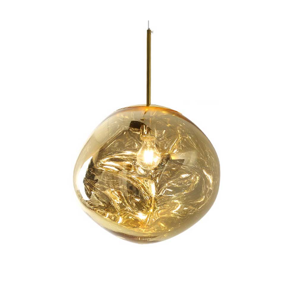 Nordic Lava Glass Pendant Light for Dining and Living Spaces