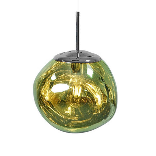 Nordic Lava Glass Pendant Light for Dining and Living Spaces