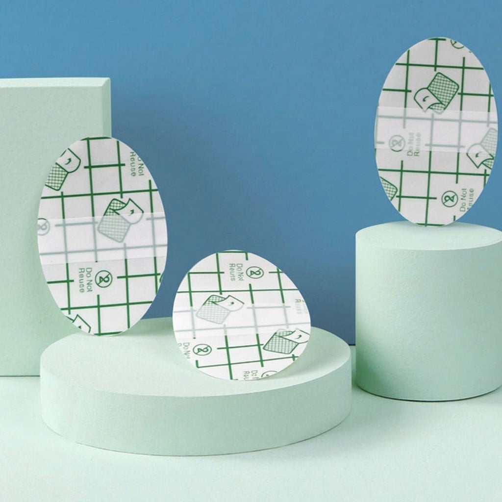 Waterproof ear stickers display