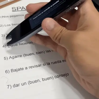 Smart Portable Scanning Pen Translator for 112 Languages and Text Reading