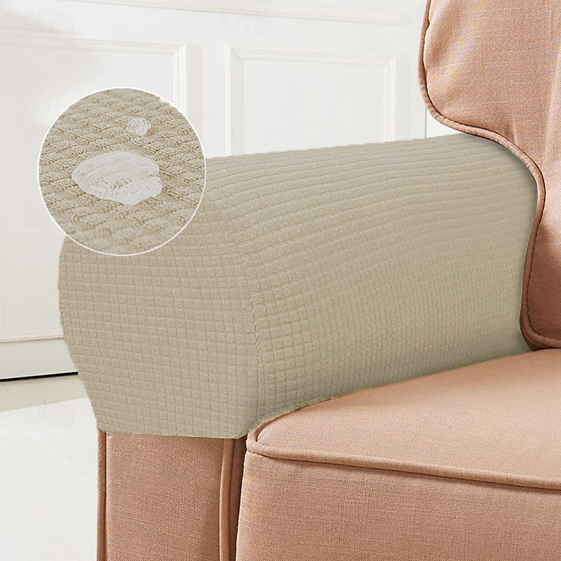 Khaki armrest covers