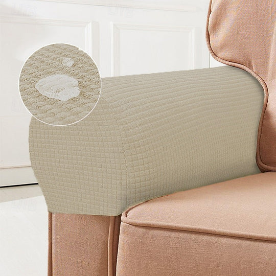 Khaki armrest covers