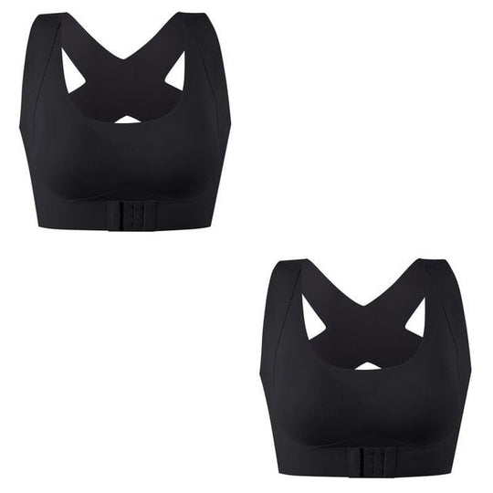 Wireless Front-Close Comfort Posture Support Bra for Women