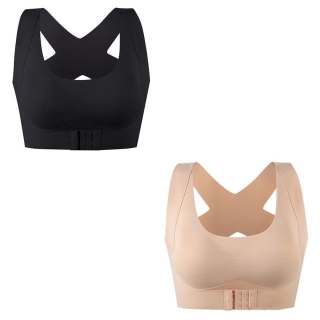 Wireless Front-Close Comfort Posture Support Bra for Women