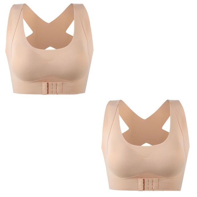 Wireless Front-Close Comfort Posture Support Bra for Women