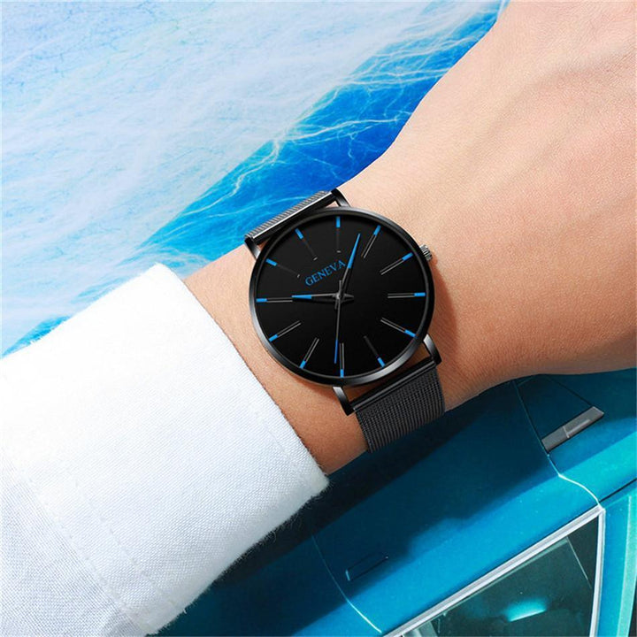 Black watch lifestyle scene