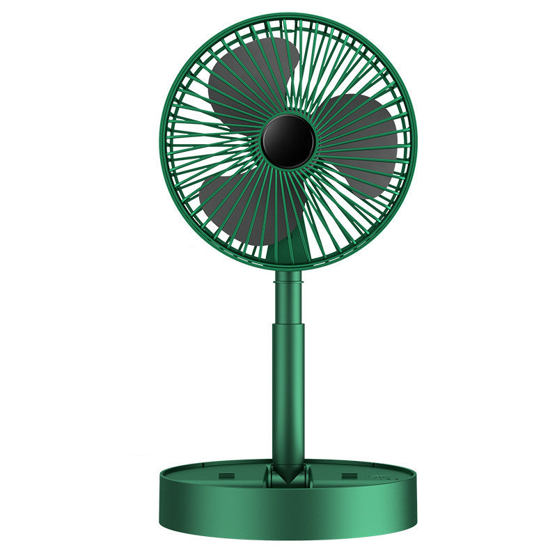 Adjustable Telescopic Folding Table Fan for Home and Desk Cooling