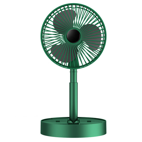 Adjustable Telescopic Folding Table Fan for Home and Desk Cooling