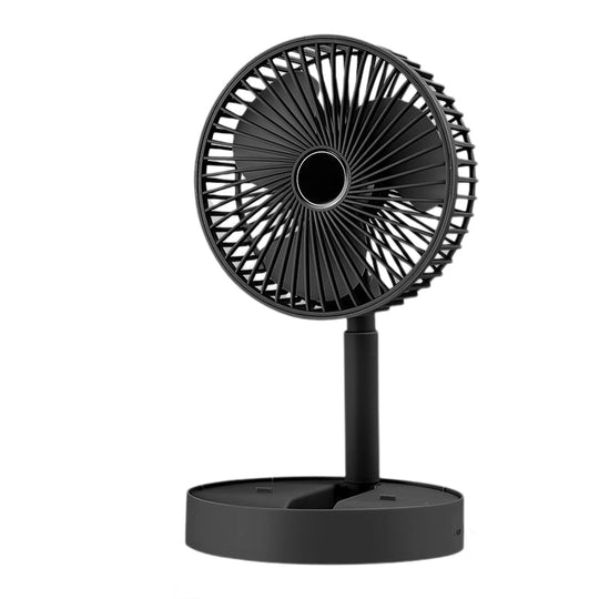 Adjustable Telescopic Folding Table Fan for Home and Desk Cooling