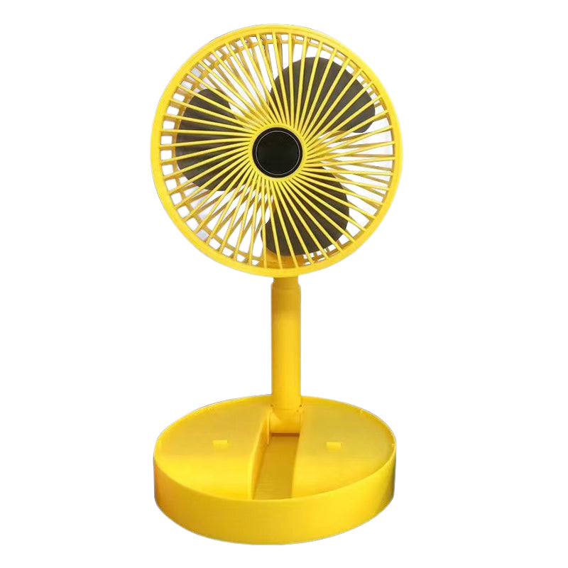 Adjustable Telescopic Folding Table Fan for Home and Desk Cooling