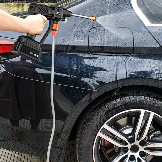 Portable Cordless High Pressure Power Washer Spray Gun for Car and Garden Cleaning