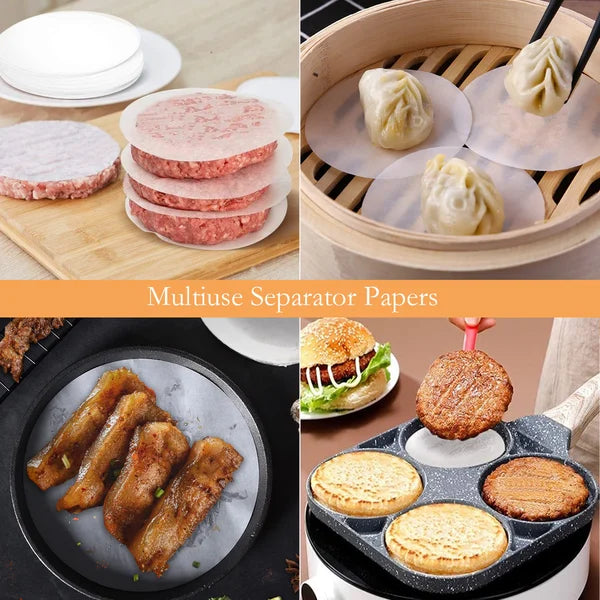 Stainless Steel Manual Burger Press for Perfect Hamburger Patties in the Kitchen