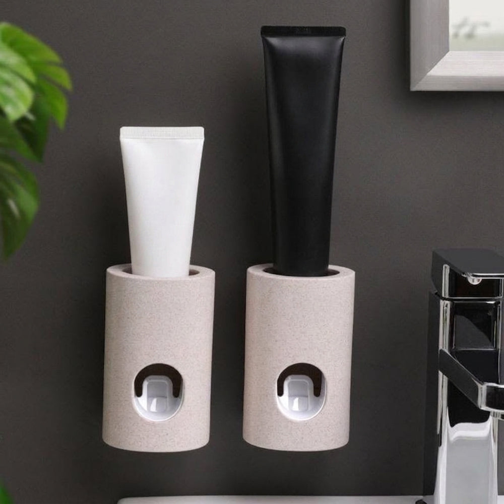 Wall Mounted Automatic Toothpaste Dispenser for Bathroom Vanity