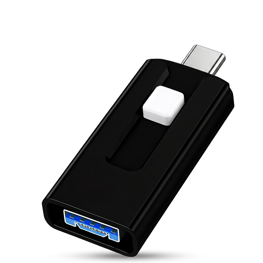 Black flash drive